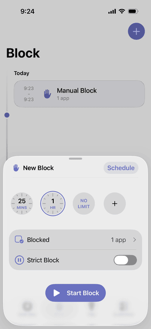 setting up block sessions with one sec (1)